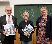 Prof. Hermann-Josef Rothkötter, Prof. Gerburg Keilhoff und Dekanin Prof. Daniela Dieterich